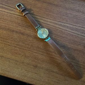 Anne Klein women’s leather watch small